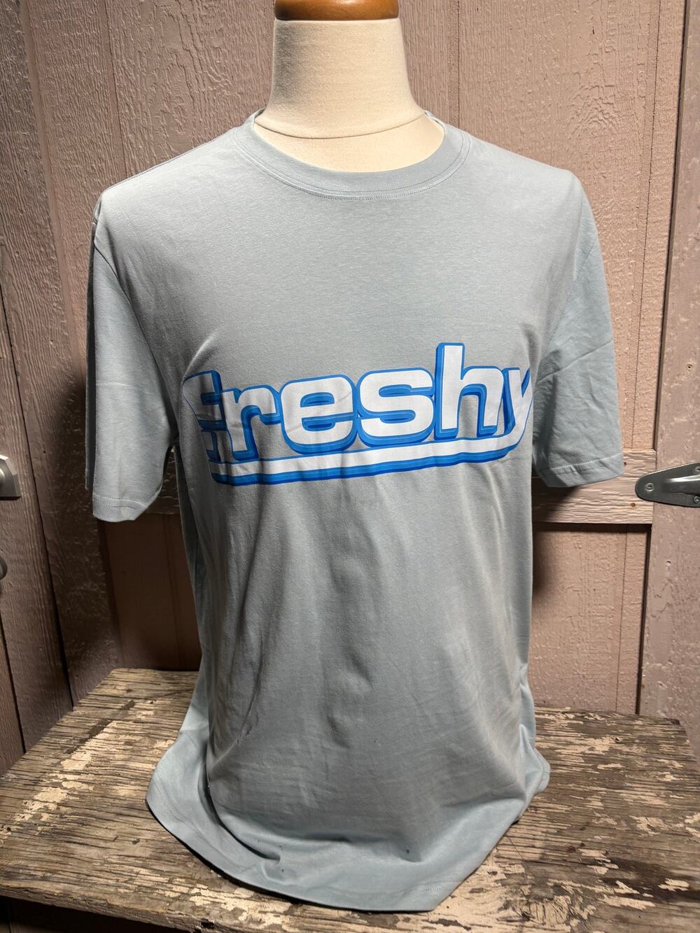 Freshy Light Blue T-Shirt Size Large Official Streetwear Tee NEW